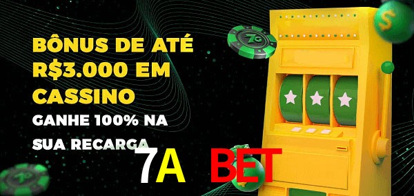 7A Bet melhor bônus de depósito