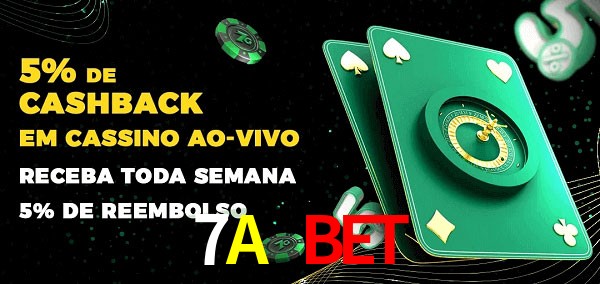 Promoções do cassino ao Vivo 7A Bet